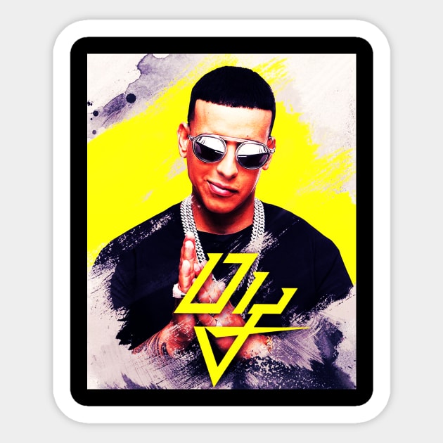 Daddy Yankee - Puerto Rican rapper, singer, songwriter, and actor Sticker by Hilliard Shop